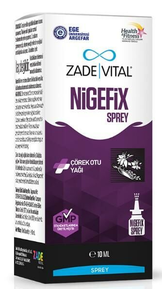 Zade Vital Nigefix Nazal Sprey 15 ml