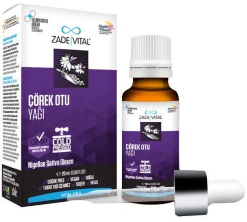 Zade Vital Çörek Otu Yağı 20 ml