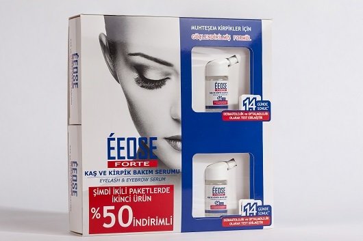 Eeose Forte Kas Kirpik Bakım Serumu 2 Adet
