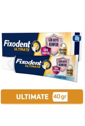 Fixodent Ultimate Ferah Tat Diş Protez Yapıştırıcı 40 gr