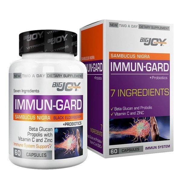 Bigjoy Vitamins Immun Gard 60 Kapsül