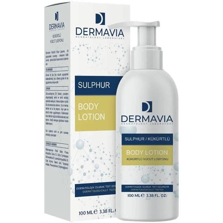 Dermavia Kükürtlü Vücut Losyonu 100 ml