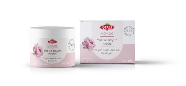 Otacı Gül Kürü Nemlendirici Yüz ve Boyun Kremi