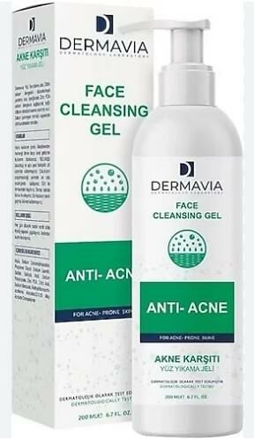 Dermavia Akne Karşıtı Yüz Yıkama Jeli 200 ml