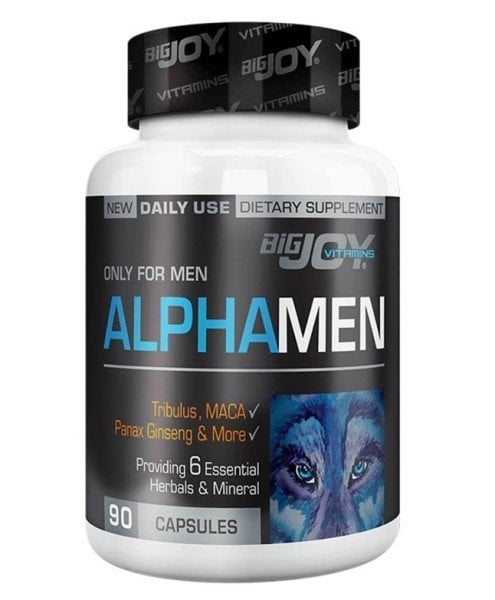 Big Joy Vitamins Alphamen 90 Kapsül