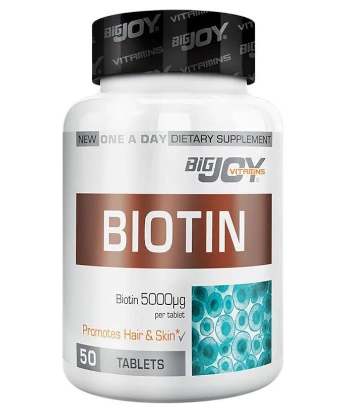 Big Joy Biotin 5000 mcg 50 Tablet