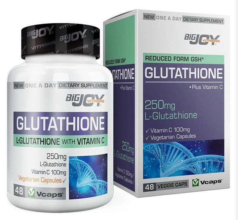 Bigjoy Glutathione Vitamin C 48 Bitkisel Kapsül