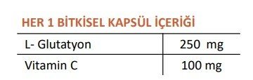 Bigjoy Glutathione Vitamin C 48 Bitkisel Kapsül