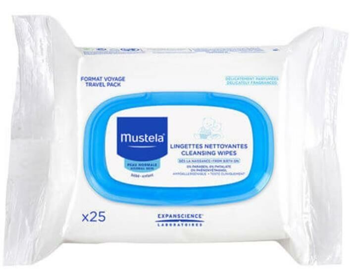 Mustela Islak Yüz Temizleme Mendili 25 Adet