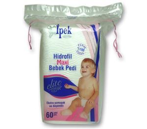 İpek Hidrofil Maxi Bebek Pedi (60 Adet)