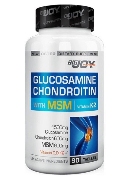 Bigjoy Vitamins Glucosamine Chondroitin MSM 90 Tablet