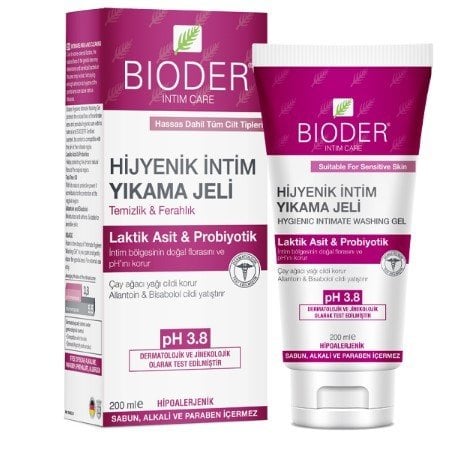 Bioder İntim Yıkama Jeli 200 ml
