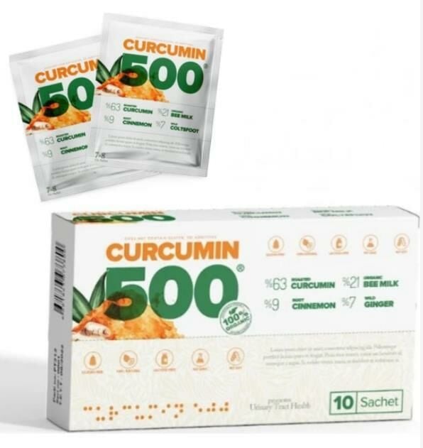 Curcumin 500 Detox 6 gr x 10 Şase