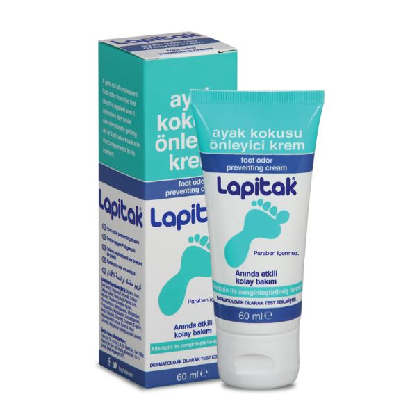 Lapitak Ayak Kokusu Önleyici Krem 60 Ml