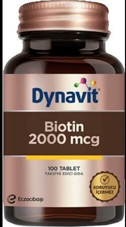 Dynavit Biotin 2000 mcg 100 Tablet