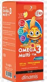 Dinamis Omega 3 Mutivitamin & Multimineral 150 ml