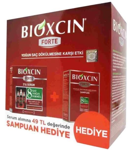Bioxcin Forte Serum 3x30mm & Forte Şampuan Set