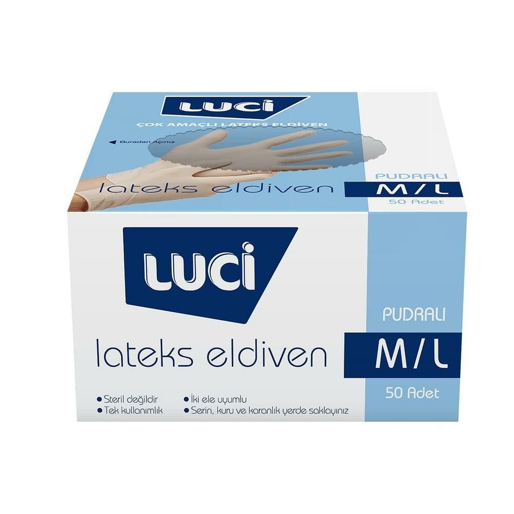 LUCİ LATEKS ELDİVEN PUDRALI M/L