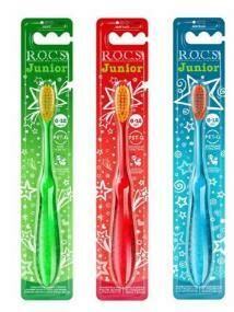 Rocs Kırmızı Diş Fırçası Junior 6-12