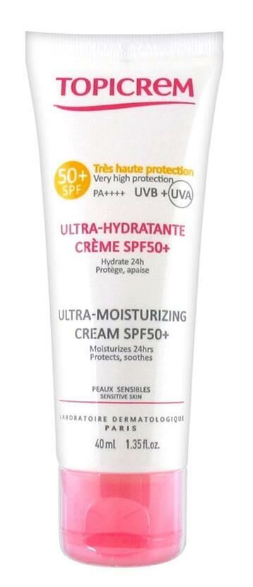 Topicrem Ultra Moisturizing SPF50+ Cream 40ml