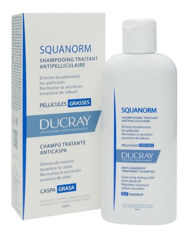 Ducray Squanorm Şampuan OILY Dandruff 200 ml