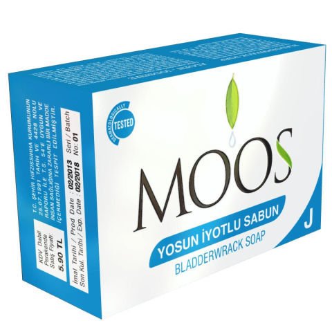 MOOS-J Yosun İyotlu Sabun 100gr