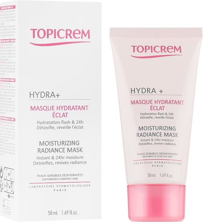 Topicrem Hydra Moisturizing Radiance Mask 50 ml