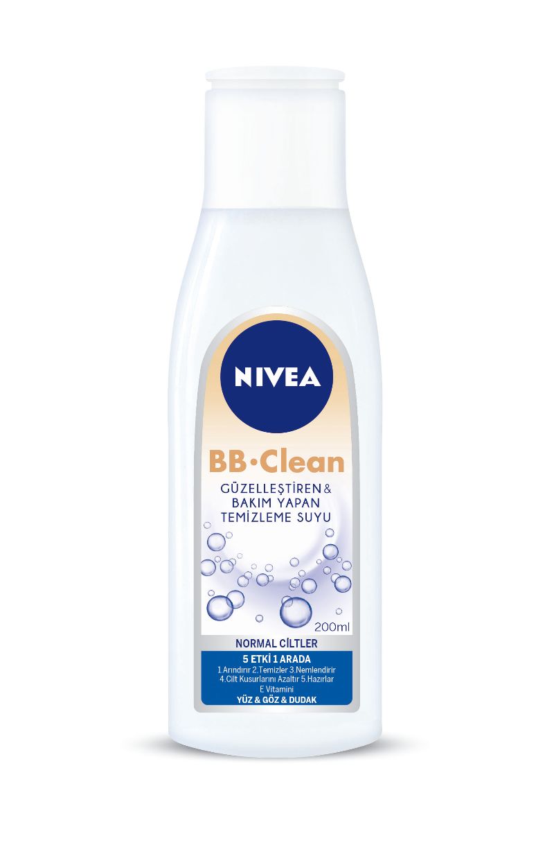 Nivea BB-Clean Temizleme Suyu Normal Ciltler 200ml