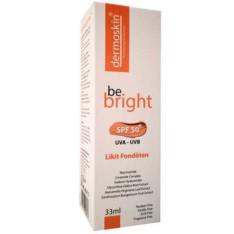 Dermoskin Be Bright Likit Fondöten Light SPF50 33 ml