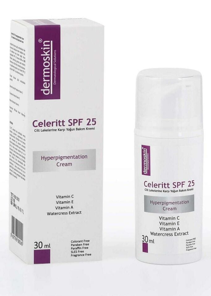 Dermoskin Celeritt Cilt Lekelerine Karşı Krem SPF25 30 ml