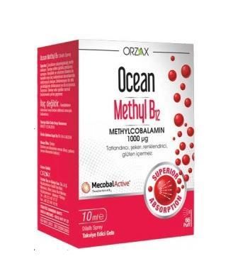 Ocean Methyl B12 10 ml - Takviye Edici Gıda
