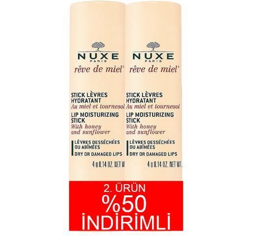 Nuxe Reve De Miel Lip Stick 2'li