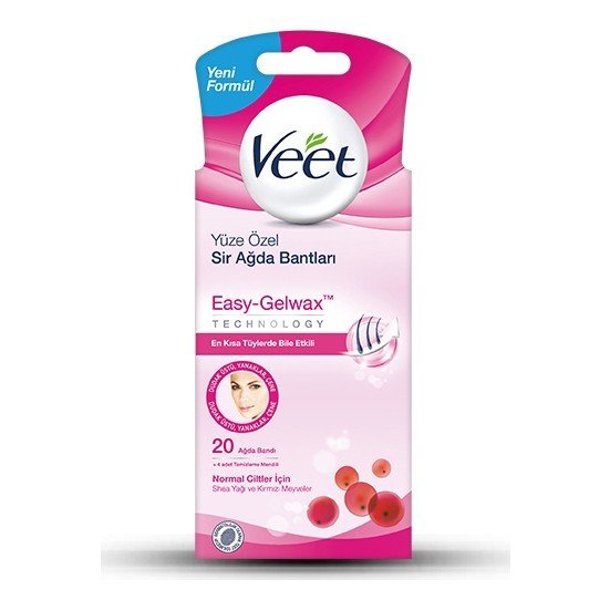 Veet Ağda Bandı Yüz Bölgesi 20'li