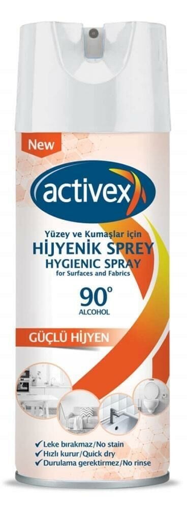 Activex Hijyenik Sprey Yüzey ve Kumaşlar İçin 400 ml