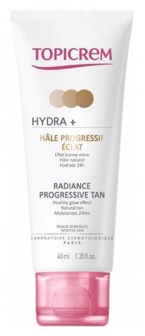 Topicrem Hydra+ Radiance Progressive Tan 40ml
