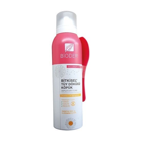 Bioder Bitkisel Tüy Dökücü Köpük 150Ml (Hassas Ciltler)