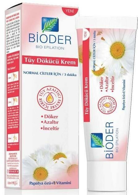 Bioder Tüy Dökücü Krem Normal Cilt 100 ml