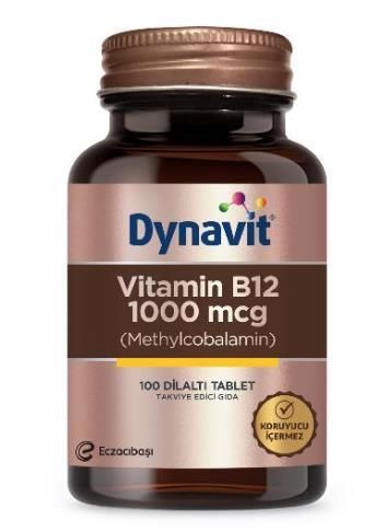 Dynavit Vitamin B12 1000 mcg 100 Tablet