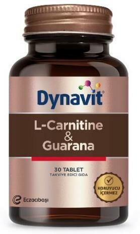 Dynavit L-Carnitine & Guarana 30 Tablet