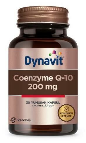 Dynavit Coenzyme Q-10 200 mg 30 Yumuşak Kapsül