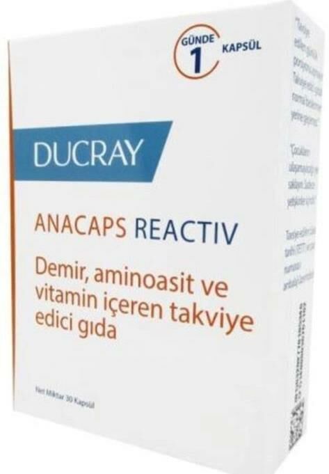 Ducray Anacaps Reactiv 30 Kapsül