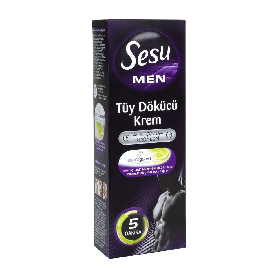 Sesu Erkekler için Tüy Dökücü Krem 100ml
