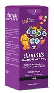 Dinamis Sambucus with Vit-C Şurup 150 ml