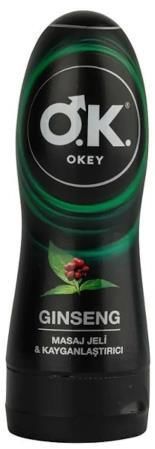 Okey Masaj Jeli & Kayganlaştırıcı Jel Ginseng 200 ml