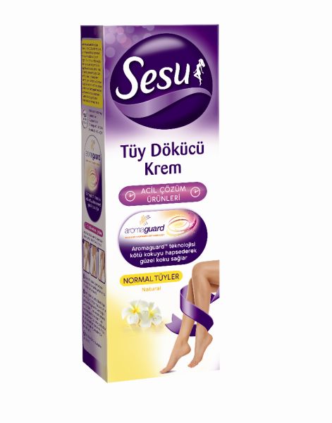 Sesu Tüy Dökücü Krem Normal Tüyler 100 ml