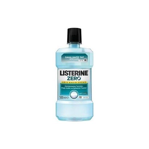 Listerine Zero Hafif Nane 500 ml