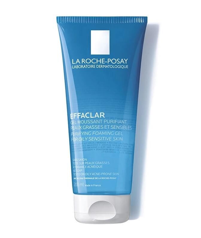 La Roche Posay Effaclar Gel 200 ml - Yağlı ve Hassas Ciltler için Temizleyici Jel