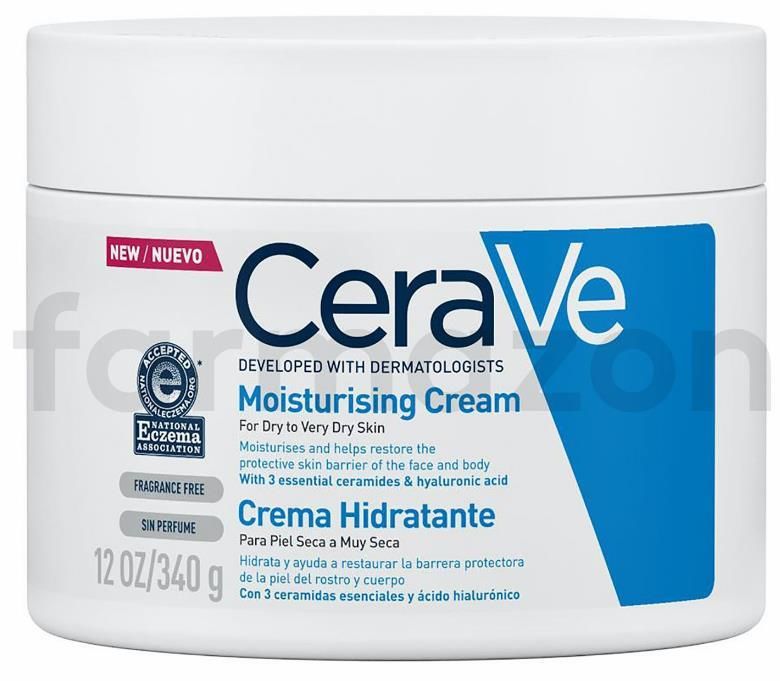 Cerave Moisturising Cream Kuru ve Çok Kuru Ciltler İçin 340 gr