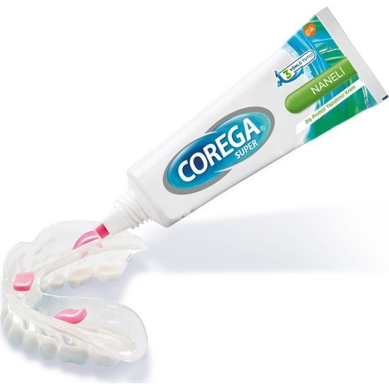 Corega Yapiştirici Krem NANELİ 40 Gr