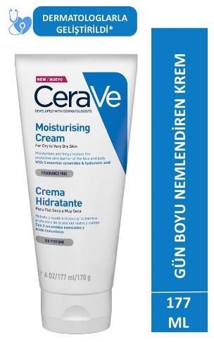 Cerave Moisturising Cream Kuru ve Çok Kuru Ciltler İçin 177 ml